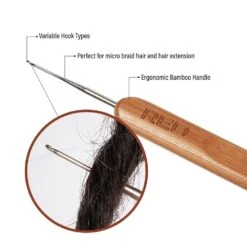 Red By Kiss 1 Hook Crochet Needle – 0.50 Mm 10 Red By Kiss 1 Hook Crochet Needle – 0.50 Mm -Beauty Exchanges red by kiss 1 hook crochet needle 050 mm wt45 ultra fine precision for delicate hair work 627052