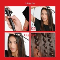 Red By Kiss 1/4-Inch Pencil Curling Iron CI11 -Beauty Exchanges red by kiss 14 inch pencil curling iron ci11 189520