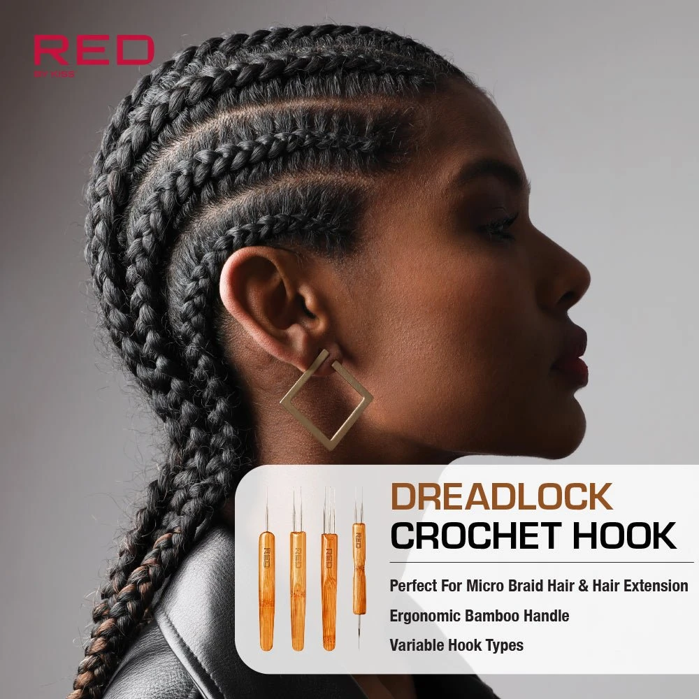 Red By Kiss 2 Hook Crochet Needle – 0.75 Mm 6 Red By Kiss 2 Hook Crochet Needle – 0.75 Mm - Image 4