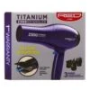 Red By Kiss 2300 Titanium Detangler Blow Dryer 1 Red By Kiss 2300 Titanium Detangler Blow Dryer -Beauty Exchanges red by kiss 2300 titanium detangler blow dryer 752202