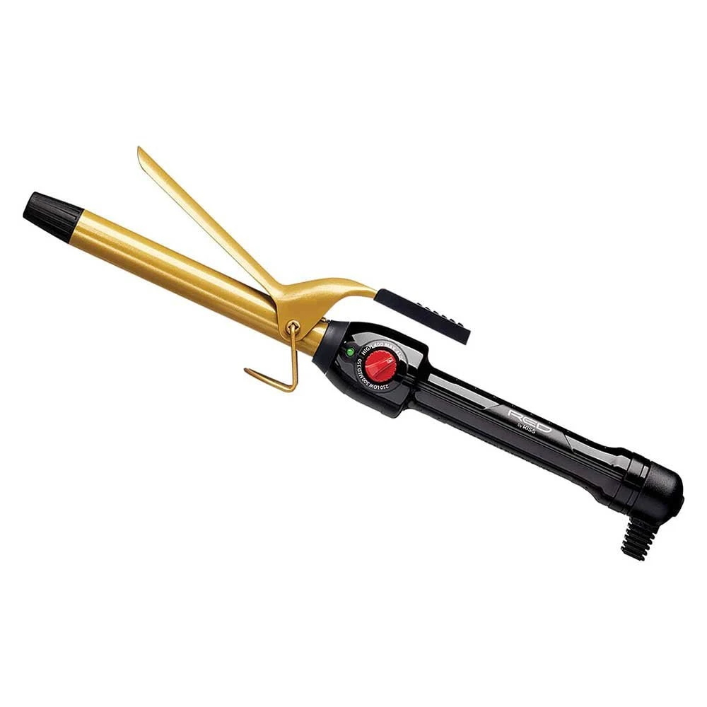 Red By Kiss 3/4" Ceramic Curling Iron 4 Red By Kiss 3/4" Ceramic Curling Iron - Image 2