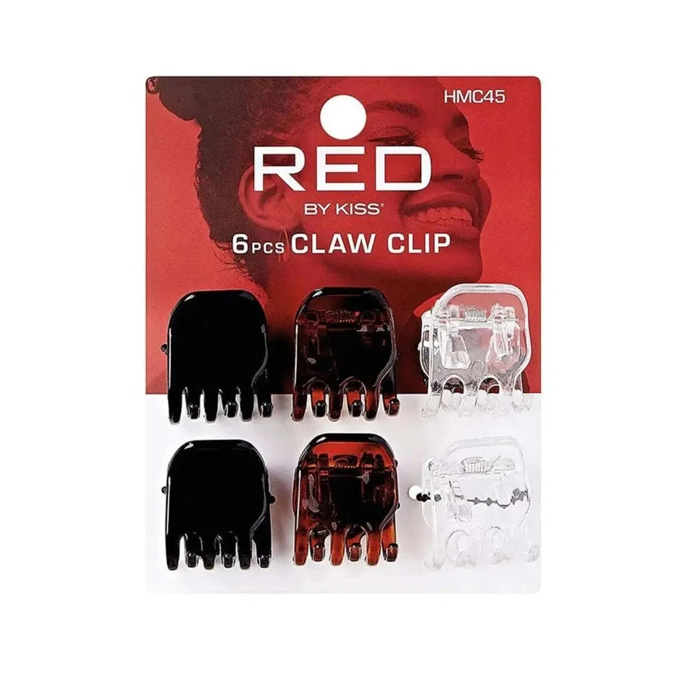 Red By Kiss 6-Piece Claw Clip Set – Assorted Sizes 5 Red By Kiss 6-Piece Claw Clip Set – Assorted Sizes - Image 3