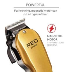 Red By Kiss Adjustable Blade Clipper – Ultra Cleancut -Beauty Exchanges red by kiss adjustable blade clipper ultra cleancut 728356