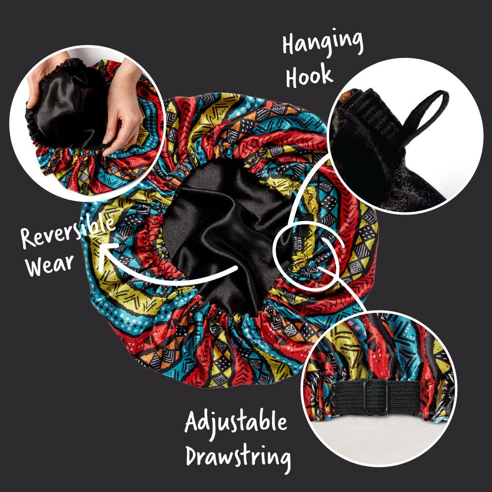 Red By Kiss Adjustable Ultra Silky Satin Bonnet – X-Large 12 Red By Kiss Adjustable Ultra Silky Satin Bonnet – X-Large - Image 10