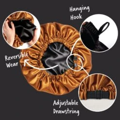 Red By Kiss Adjustable Ultra Silky Satin Bonnet – X-Large 22 Red By Kiss Adjustable Ultra Silky Satin Bonnet – X-Large -Beauty Exchanges red by kiss adjustable ultra silky satin bonnet x large fit custom comfort luxe feel 282046