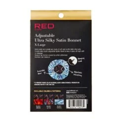 Red By Kiss Adjustable Ultra Silky Satin Bonnet – X-Large 29 Red By Kiss Adjustable Ultra Silky Satin Bonnet – X-Large -Beauty Exchanges red by kiss adjustable ultra silky satin bonnet x large fit custom comfort luxe feel 444394