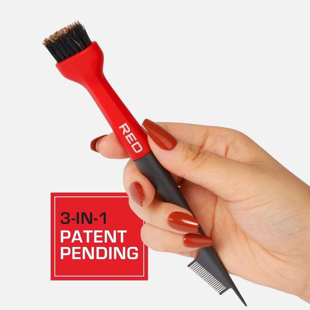 Red By Kiss Angled Edge Pro Brush – Firm Dual-Sided Brush 5 Red By Kiss Angled Edge Pro Brush – Firm Dual-Sided Brush - Image 3