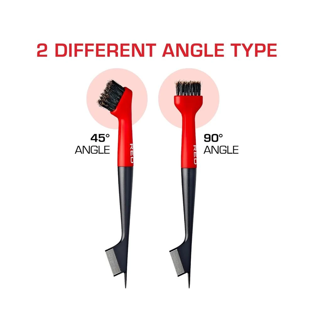 Red By Kiss Angled Edge Pro Brush – Firm Dual-Sided Brush 6 Red By Kiss Angled Edge Pro Brush – Firm Dual-Sided Brush - Image 4