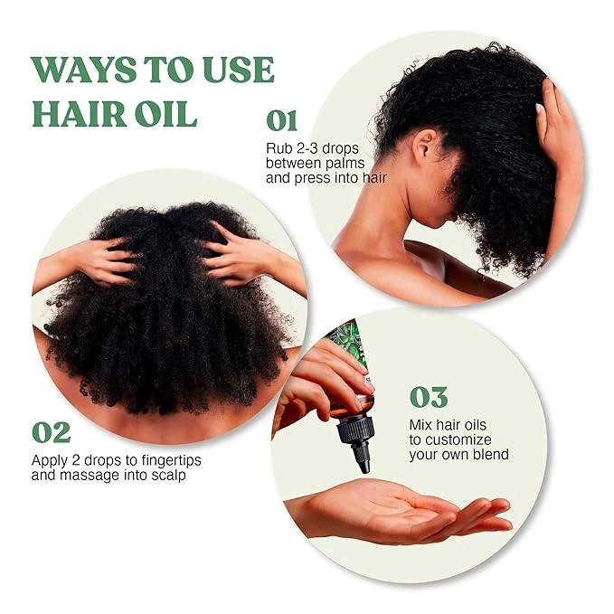 Red By Kiss Biotin Infused Hair Oil Treatment - Scalp Therapy 7.78oz 8 Red By Kiss Biotin Infused Hair Oil Treatment - Scalp Therapy 7.78oz - Image 6