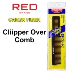 Red By Kiss Carbon Fiber Comb – Anti-Static & Heat-Resistant