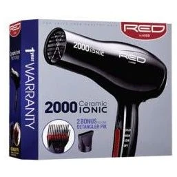 Red By Kiss Ceramic 2000 Ionic Blowdryer 3 Red By Kiss Ceramic 2000 Ionic Blowdryer