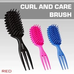 Red By Kiss Curl And Care 4-in-1 Detangle Brush – Black 11 Red By Kiss Curl And Care 4-in-1 Detangle Brush – Black -Beauty Exchanges red by kiss curl and care 4 in 1 detangle brush black 456215