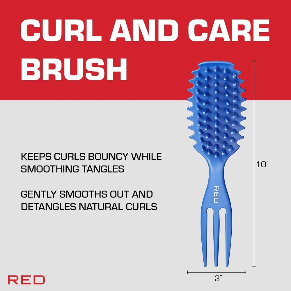 Red By Kiss Curl & Care Blue HH274 – Standard Brush 6 Red By Kiss Curl & Care Blue HH274 – Standard Brush - Image 4