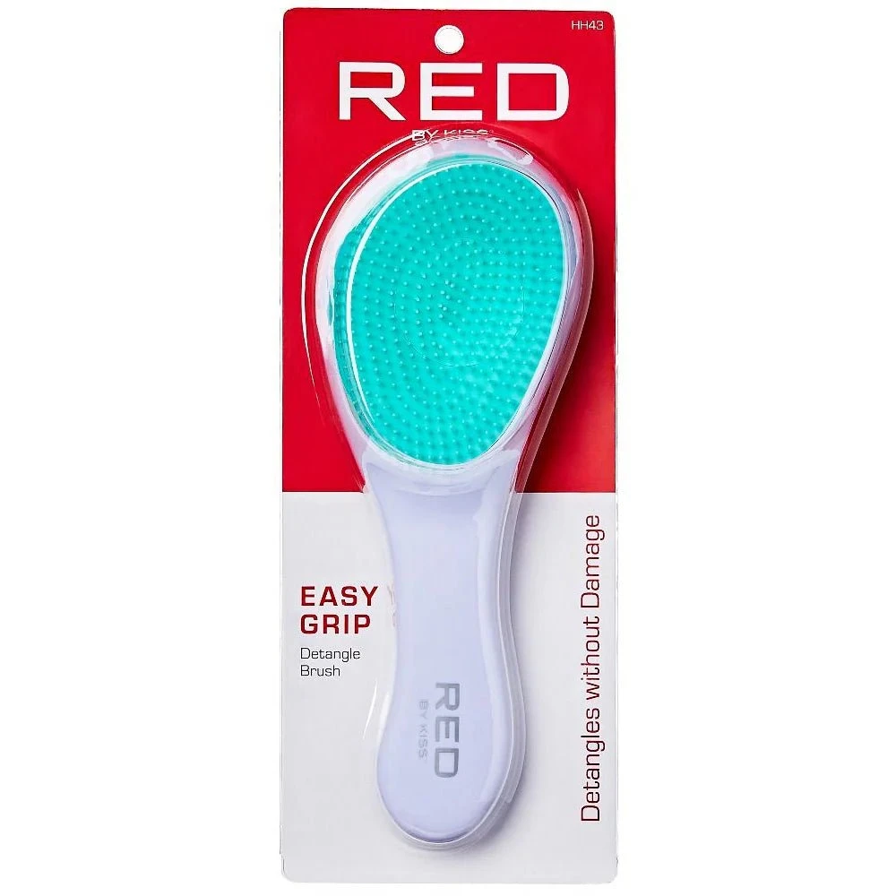 Red By Kiss Easy Grip Detangling Brush – Full-Length Detangler 3 Red By Kiss Easy Grip Detangling Brush – Full-Length Detangler
