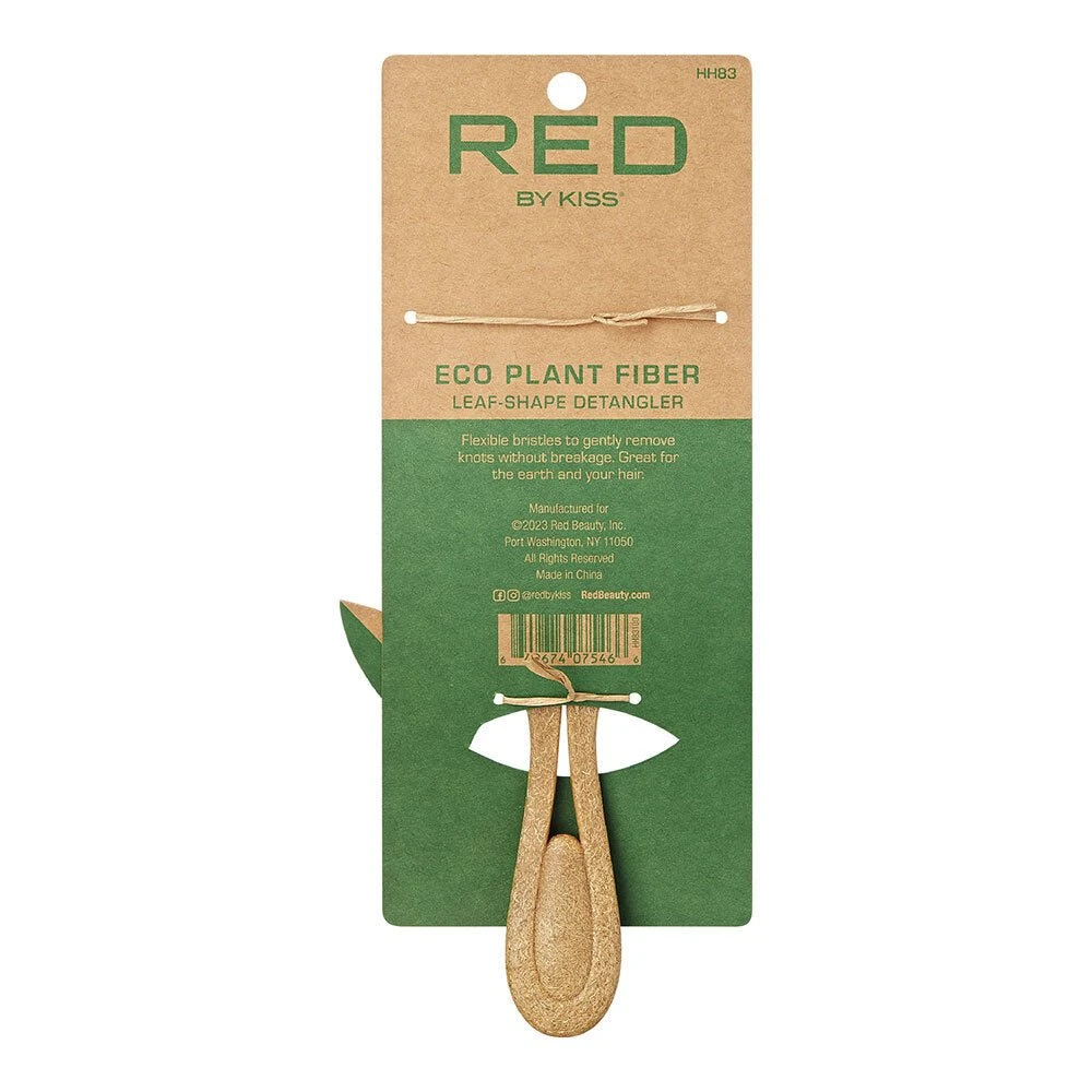 Red By Kiss Eco Plant Fiber Brush – Standard Paddle 6 Red By Kiss Eco Plant Fiber Brush – Standard Paddle - Image 4