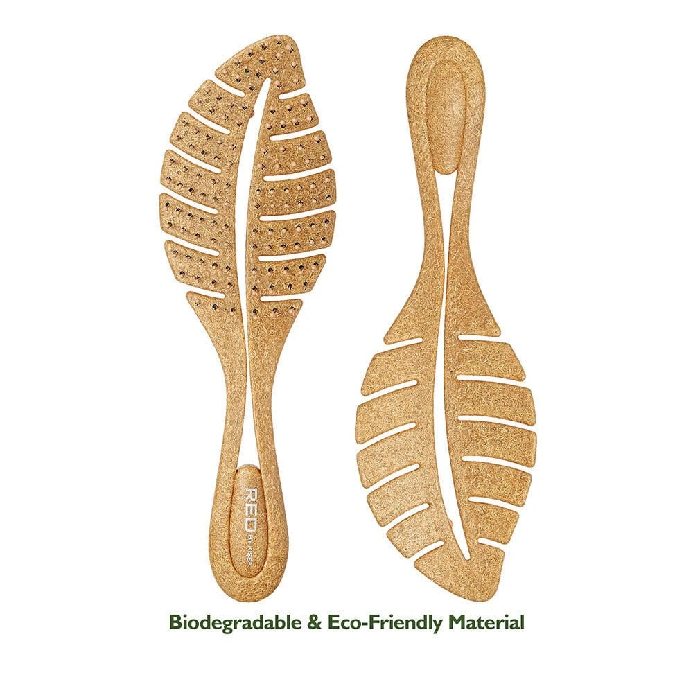 Red By Kiss Eco Plant Fiber Brush – Standard Paddle 4 Red By Kiss Eco Plant Fiber Brush – Standard Paddle - Image 2