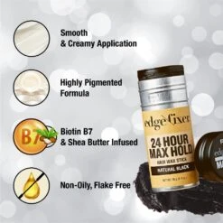 Red By Kiss Edge Fixer Hair Wax Stick – Colored Formula 17 Red By Kiss Edge Fixer Hair Wax Stick – Colored Formula -Beauty Exchanges red by kiss edge fixer hair wax stick colored formula 838036