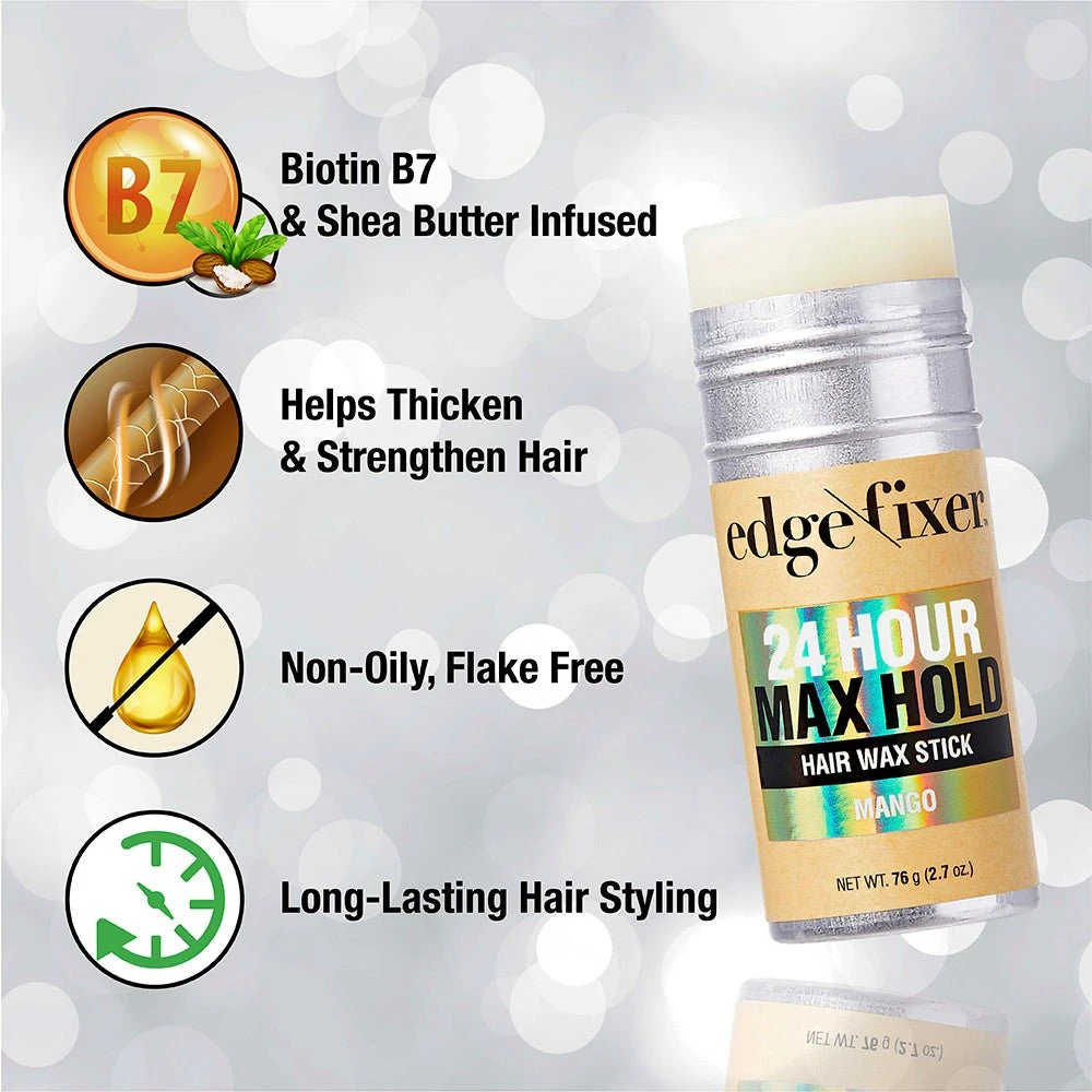 Red By Kiss Edge Fixer Hair Wax Stick – Scented 24HR 6 Red By Kiss Edge Fixer Hair Wax Stick – Scented 24HR - Image 4