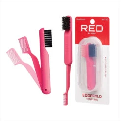 Red By Kiss Edge Fold Travel Size – Compact Folding Edge Brush