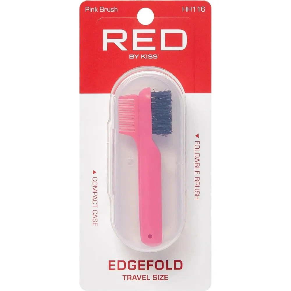 Red By Kiss Edge Fold Travel Size – Compact Folding Edge Brush 4 Red By Kiss Edge Fold Travel Size – Compact Folding Edge Brush - Image 2