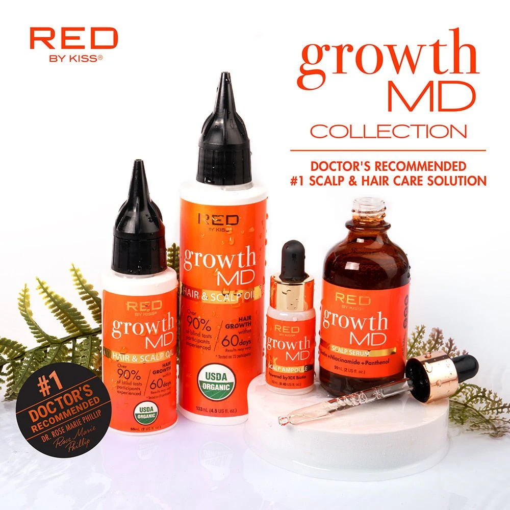 Red By Kiss Growth MD Scalp Treatments 3 Red By Kiss Growth MD Scalp Treatments