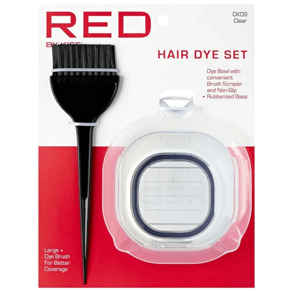 Red By Kiss Hair Dye Set CK09 – All-in-One Reusable Coloring Kit 3 Red By Kiss Hair Dye Set CK09 – All-in-One Reusable Coloring Kit