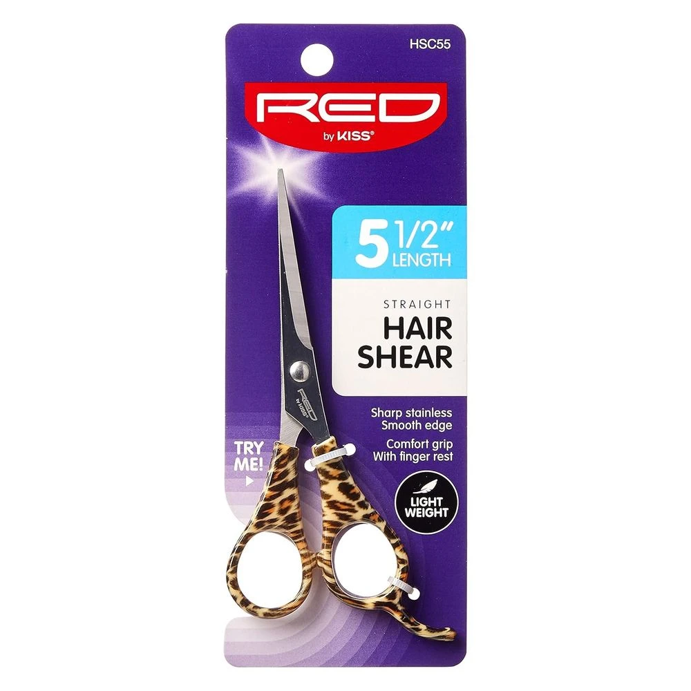 Red By Kiss Hair Shear – 5½" 4 Red By Kiss Hair Shear – 5½" - Image 2