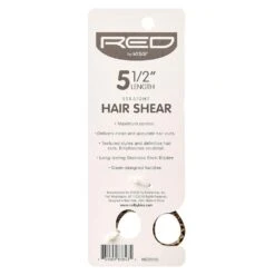 Red By Kiss Hair Shear – 5½" 11 Red By Kiss Hair Shear – 5½" -Beauty Exchanges red by kiss hair shear 5 hsc55 precision scissors for professional at home haircuts 643907