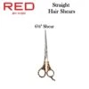 Red By Kiss Hair Shear – 6½" -Beauty Exchanges red by kiss hair shear 6 hsc65 long blades for smooth professional cuts 918846