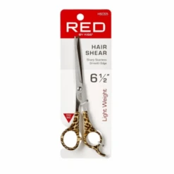 Red By Kiss Hair Shear – 6½" 9 Red By Kiss Hair Shear – 6½" -Beauty Exchanges red by kiss hair shear 6 hsc65 long blades for smooth professional cuts 964525