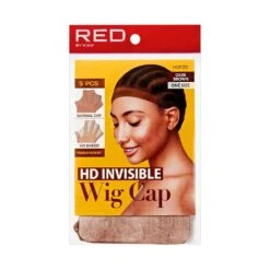 Red By Kiss HD Invisible Wig Cap 16 Red By Kiss HD Invisible Wig Cap -Beauty Exchanges red by kiss hd invisible wig cap ultra thin seamless protection for flawless wig installs beige dark beige dark brown 751990