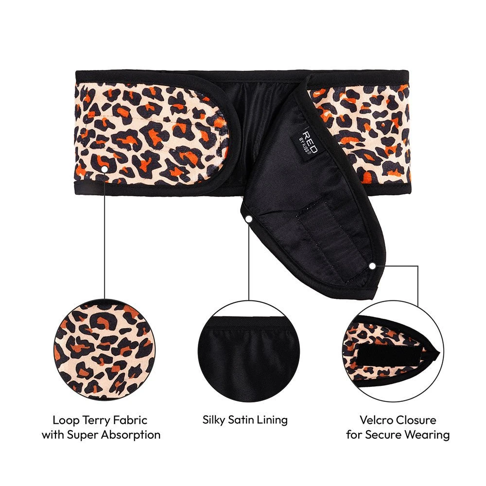 Red By Kiss Hook And Loop Fastener Spa Headband 9 Red By Kiss Hook And Loop Fastener Spa Headband - Image 7