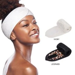 Red By Kiss Hook And Loop Fastener Spa Headband