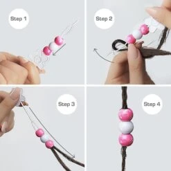 Red By Kiss Jumbo Vivid Assorted Hair Beads 63pcs 11 Red By Kiss Jumbo Vivid Assorted Hair Beads 63pcs -Beauty Exchanges red by kiss jumbo vivid assorted hair beads 63pcs 421466