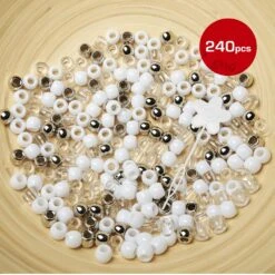 Red By Kiss Large Hair Beads 240pcs 24 Red By Kiss Large Hair Beads 240pcs -Beauty Exchanges red by kiss large hair beads 240pcs 190306