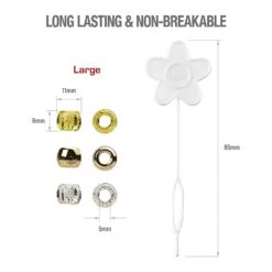 Red By Kiss Large Hair Beads 240pcs 41 Red By Kiss Large Hair Beads 240pcs -Beauty Exchanges red by kiss large hair beads 240pcs 331717