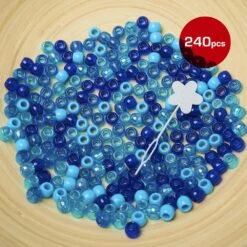 Red By Kiss Large Hair Beads 240pcs 38 Red By Kiss Large Hair Beads 240pcs -Beauty Exchanges red by kiss large hair beads 240pcs 614171