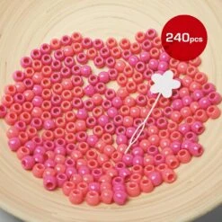 Red By Kiss Large Hair Beads 240pcs 34 Red By Kiss Large Hair Beads 240pcs -Beauty Exchanges red by kiss large hair beads 240pcs 690439