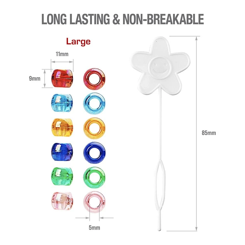 Red By Kiss Large Hair Beads 240pcs 21 Red By Kiss Large Hair Beads 240pcs - Image 19