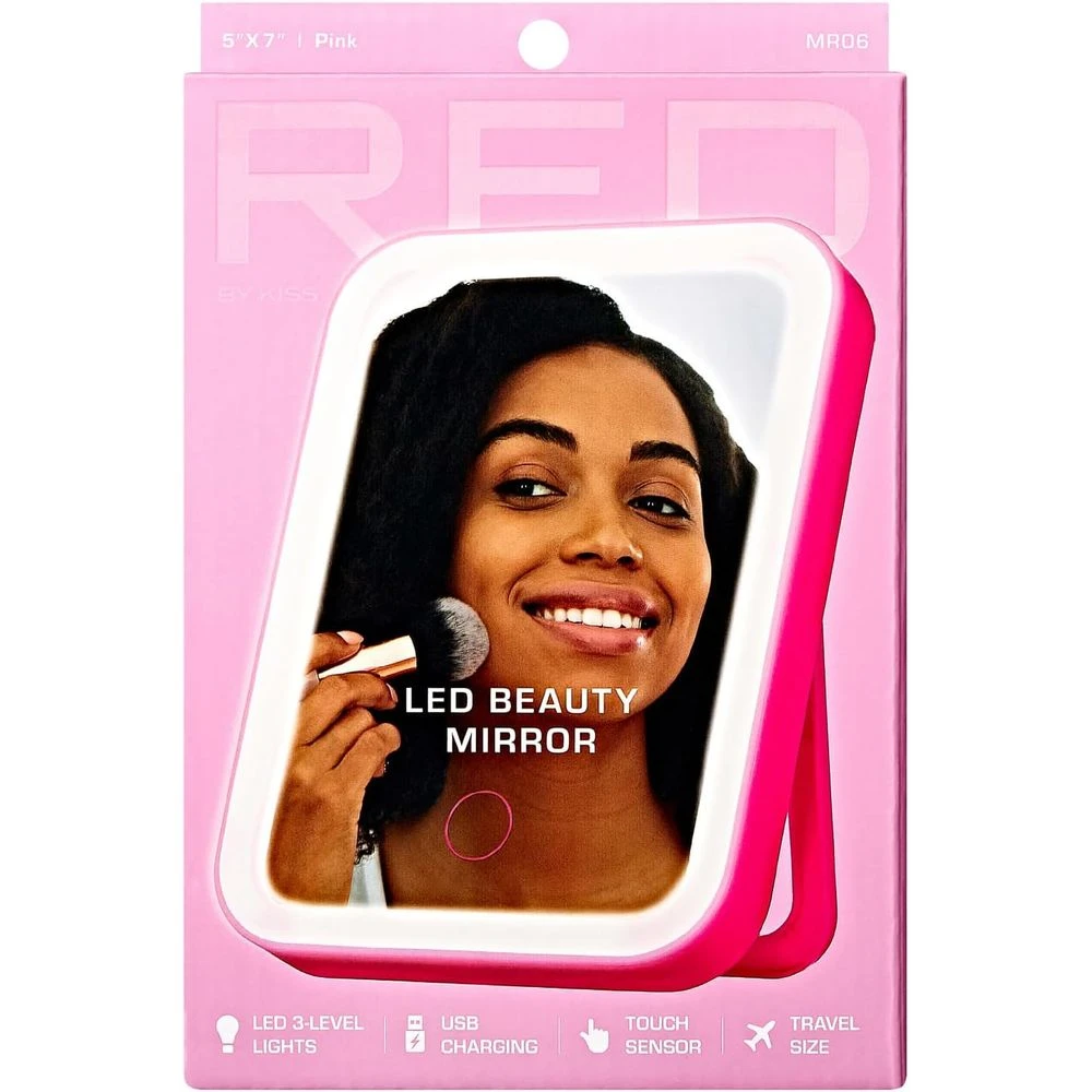 Red By Kiss LED Beauty Mirror – Bright 3 Red By Kiss LED Beauty Mirror – Bright