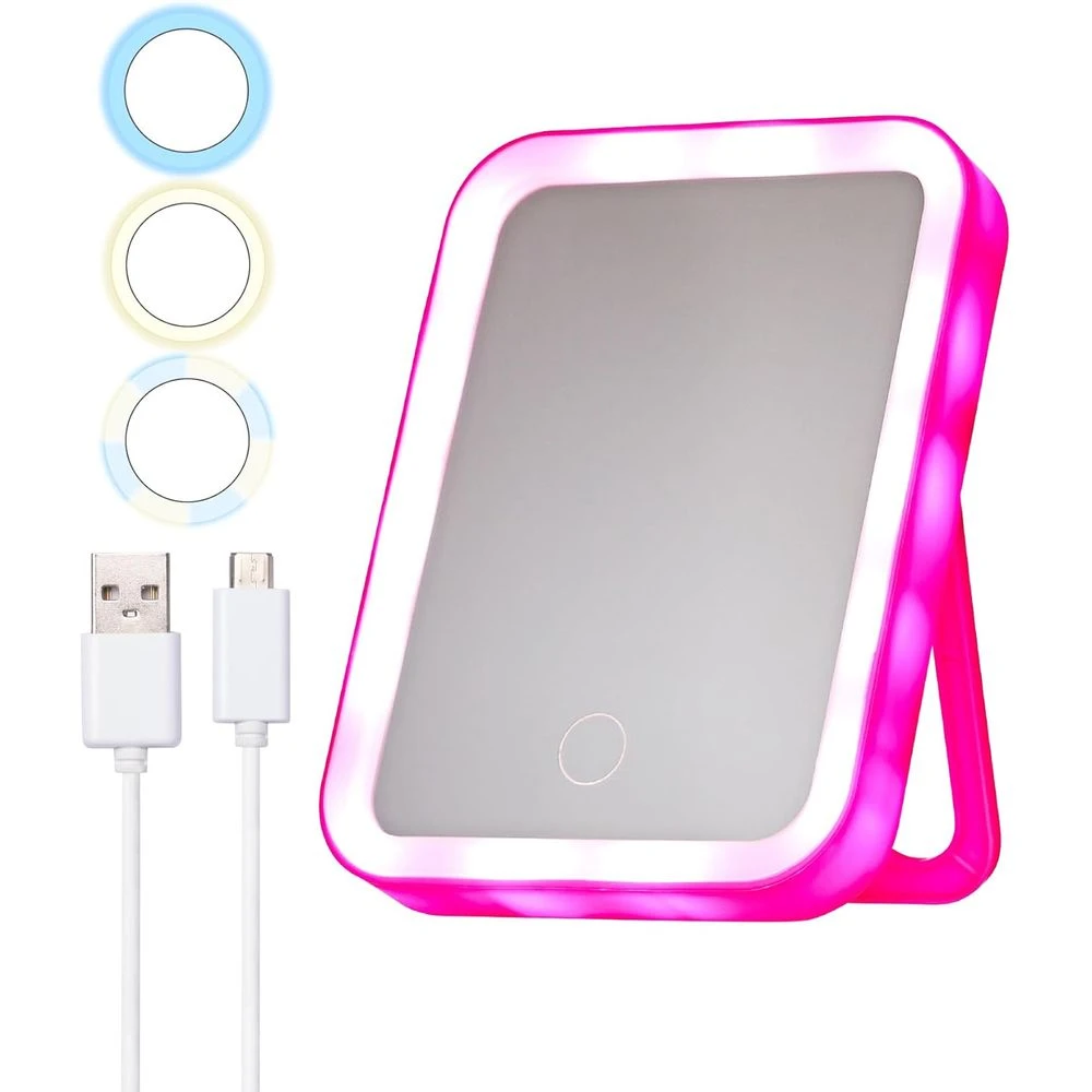 Red By Kiss LED Beauty Mirror – Bright 4 Red By Kiss LED Beauty Mirror – Bright - Image 2