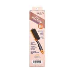 Red By Kiss Luxe Soft Grip Non-Slip Brush – 10-Row Paddle 11 Red By Kiss Luxe Soft Grip Non-Slip Brush – 10-Row Paddle -Beauty Exchanges red by kiss luxe soft grip non slip brush 10 rows hh56 frizz free detangling secure styling size 10 row paddle 895595