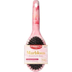Red By Kiss Marblous Round Paddle Brush – Full Round Paddle