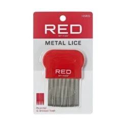 Red By Kiss Metal Lice Comb – HM66