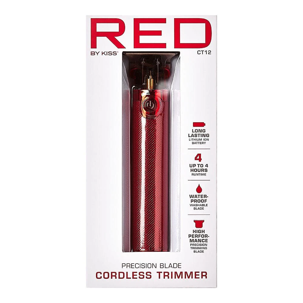 Red By Kiss Precision Blade Cordless Trimmer 5 Red By Kiss Precision Blade Cordless Trimmer - Image 3