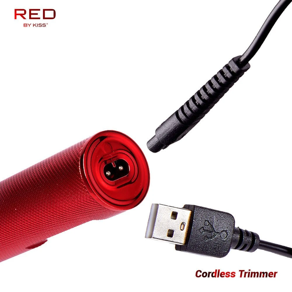 Red By Kiss Precision Blade Cordless Trimmer 9 Red By Kiss Precision Blade Cordless Trimmer - Image 7