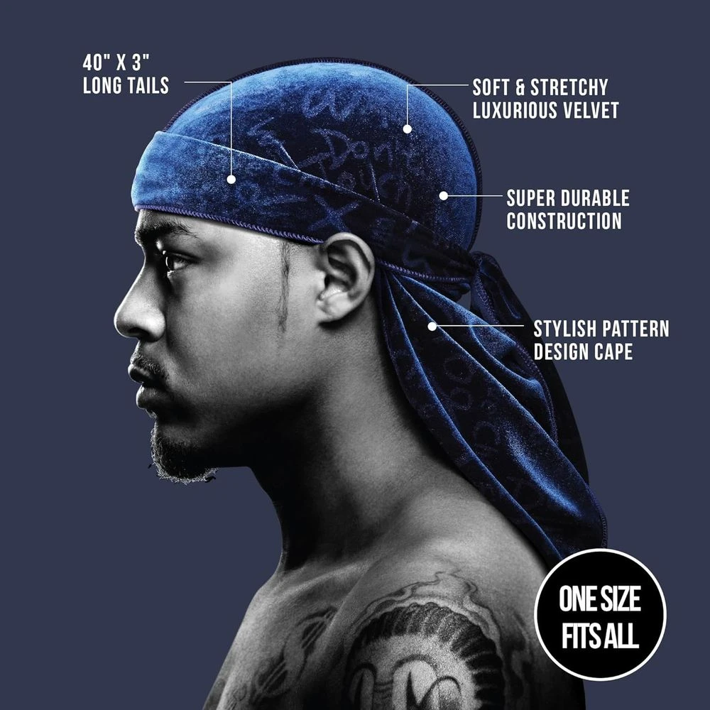 Red By Kiss Premium Bow Wow X Power Pattern Velvet Durag 12 Red By Kiss Premium Bow Wow X Power Pattern Velvet Durag - Image 10