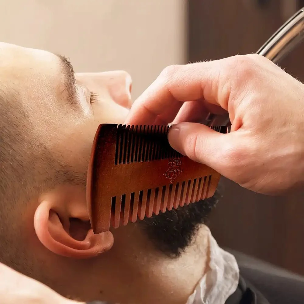 Red By Kiss – Premium Wood Beard Combs 11 Red By Kiss – Premium Wood Beard Combs - Image 9