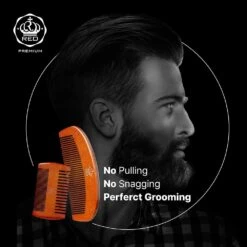 Red By Kiss – Premium Wood Beard Combs