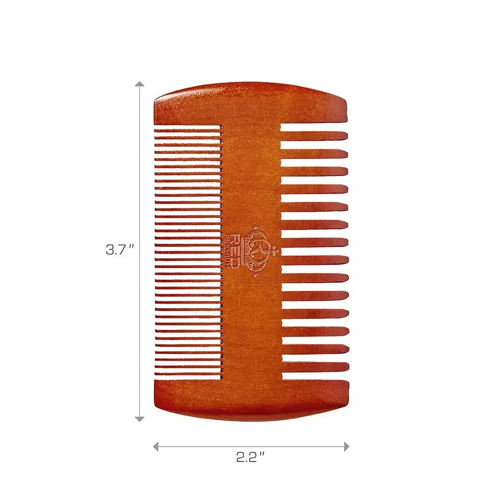 Red By Kiss – Premium Wood Beard Combs 10 Red By Kiss – Premium Wood Beard Combs - Image 8